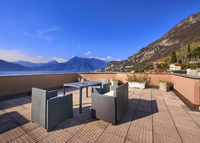 Luxury 100mq With Private Terrace With View Near Varenna Apartman