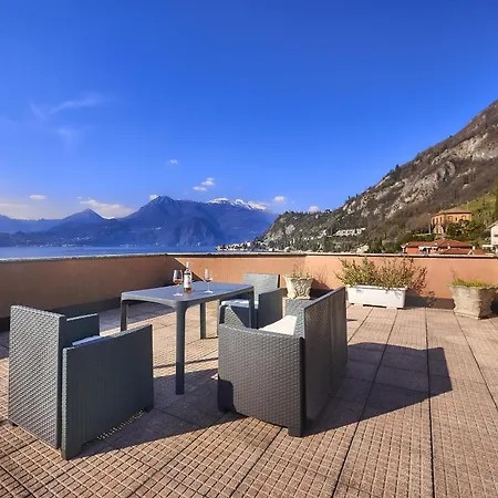Luxury 100mq With Private Terrace With View Near Varenna Apartament